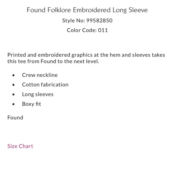 Free People FOUND Folklore Embroidered Long Sleeve Top - Picture 4 of 6